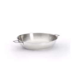 de Buyer Twisty, Rond, Poêle polyvalente, Acier inoxydable, Acier inoxydable, Acier inoxydable, Vitrocéramique, Electrique, G ...