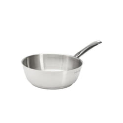 Sauteuse - DE BUYER - 24 cm - Acier inox 18/10 - Compatible tous feux - Design sobre