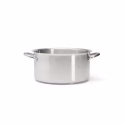 de Buyer 3505.28 casserole à sauce 7 L Rond Acier inoxydable