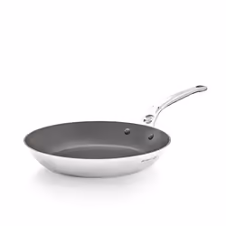 de Buyer Affinity, Rond, Poêle polyvalente, Anthracite, Acier inoxydable, Acier inoxydable, Aluminium, Acier inoxydable, Vitr ...