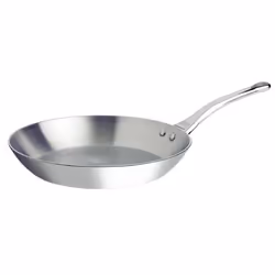 de Buyer Affinity, Poêle grill, Acier inoxydable, Acier inoxydable, 32 cm, 50 mm, 1,71 kg