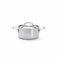 de Buyer 3742.20 casserole à sauce 2,5 L Rond Acier inoxydable