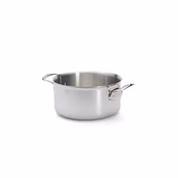 de Buyer 3742.24 casserole à sauce 4,1 L Rond Acier inoxydable