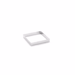 de Buyer 3905.12, Moule à tarte, Carré, Acier inoxydable, Acier inoxydable, 120 mm, 120 mm