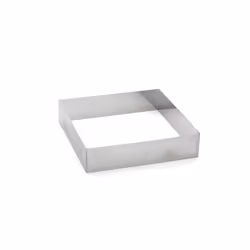de Buyer 3906.20, Moule à gâteau, Carré, Acier inoxydable, Acier inoxydable, 200 mm, 200 mm