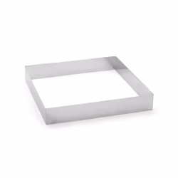 de Buyer 3906.28, Moule à gâteau, Carré, Acier inoxydable, Acier inoxydable, 280 mm, 280 mm