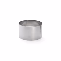 de Buyer 3912.20, Anneau de gâteau, Rond, Acier inoxydable, Acier inoxydable, 120 mm, 20 cm