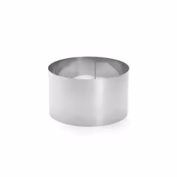 de Buyer 3912.24, Anneau de gâteau, Rond, Acier inoxydable, Acier inoxydable, 140 mm, 24 cm