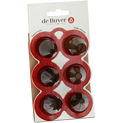 Lot 6 douilles De Buyer Le Tube