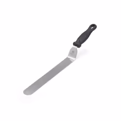 de Buyer 4231.25, Spatules et raclettes de cuisine, Acier inoxydable, Acier inoxydable, Polyamide, Noir, 35 mm