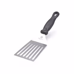 de Buyer 4232.01, Spatules et raclettes de cuisine, Acier inoxydable, Acier inoxydable, Polyamide, Noir, 90 mm