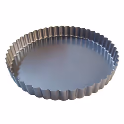 de Buyer 4705.32, Moule à gâteau, Rond, Surface strié, 220 °C, Argent, Acier