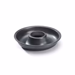 de Buyer 4712.24, Moule à savarin, Rond, 220 °C, Noir, Acier, 24 cm
