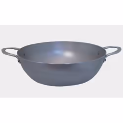 de Buyer 5654.32, Rond, Sauteuse, Acier inoxydable, Vitrocéramique, Gaz, Halogène, Induction, Plaque étanche, 32 cm, 81 mm