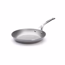 de Buyer 5680.24, Rond, Poêle polyvalente, Acier inoxydable, Acier inoxydable, Acier, Vitrocéramique, Gaz, Halogène, Inductio ...