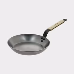 de Buyer 5710.20, Rond, Poêle polyvalente, Acier satin, 0,8 L, France, 20 cm
