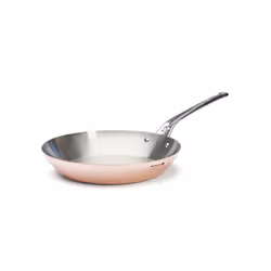 de Buyer 6224.32, Rond, Poêle polyvalente, Acier inoxydable, Cuivre, Sans revêtement, Acier inoxydable, Cuivre, Vitrocéramiqu ...