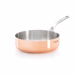 de Buyer 6230.20, Rond, Sauteuse, Cuivre, Acier inoxydable, Cuivre, Acier inoxydable, 1,7 L