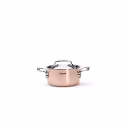 de Buyer 6242.16 casserole à sauce 1,8 L Rond Cuivre, Acier inoxydable