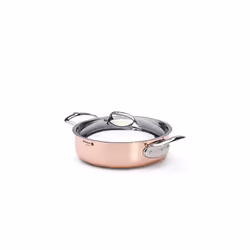 de Buyer 6441.28 poêle Sauteuse Rond