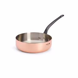 de Buyer 6462.24, Rond, Sauteuse, Cuivre, Acier inoxydable, Cuivre, 3,1 L