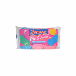 Éponge spontex s junior x3 1118 de la marque SPONTEX Éponge spontex s junior x3 1118