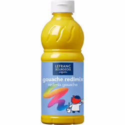 Lefranc & Bourgeois 188001, Jaune, Gouache, Liquide, 500 ml, 1 pièce(s)