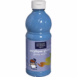 Lefranc &amp; Bourgeois 188147, Turquoise, Peinture acrylique, Liquide, 500 ml, 1 pièce(s)