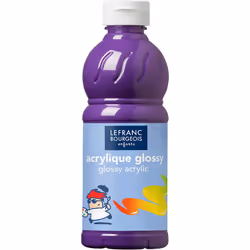 Lefranc & Bourgeois 188305, Violet, Peinture acrylique, Liquide, 500 ml, 1 pièce(s)