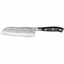 Couteau Santoku 18 cm - Carbon - Une gamme singulière et moderne déclinée en 4 couteaux pour répondre à tous vos besoins de c ...