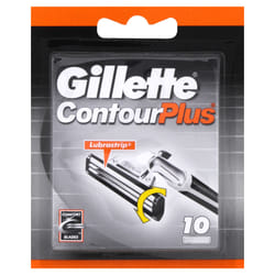Gillette Contour Plus lame de rasoir 10 pièce(s) Hommes