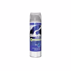 Gillette Sensitive, Gel de rasage, Peau sensible, 200 ml