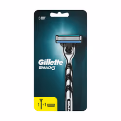 Gillette MACH3, Noir, Bleu, 1 pièce(s)