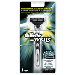 Gillette Mach 3 rasoir pour hommes Métallique