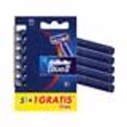 Rasoirs Jetables - Gillette - Blue II - 5+1 unités - Rasage doux - Mixte