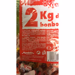 Open Food 3014680005245, 2 kg, D, e160a, e161b, e322, e322i, e330, Jus De Fruits Concentrés, Colorants (E160A, Émulsifiant (L ...