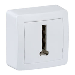 Schneider Electric - Prise téléphone en t 8 contacts - Blanc - Alréa - Schneider