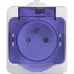 SCHNEIDER ELECTRIC - SC5SHN0212438 CEDAR - Prise - Blanche et Bleu