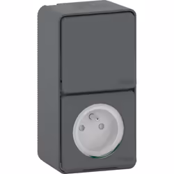Description générale La prise Mureva Styl avec interrupteur va-et-vient de Schneider Electric est un appareil robuste et prat ...