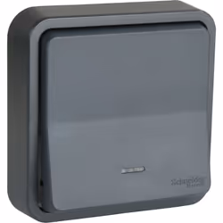 Description générale Le bouton poussoir lumineux encastré Mureva Styl de Schneider Electric est conçu pour une utilisation à  ...