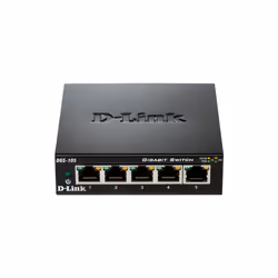D-Link DGS-105 2 Pack, Non-géré, L2, Gigabit Ethernet (10/100/1000), Full duplex