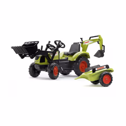 Falk Claas 2070Y, 3 an(s), 4 roue(s), Noir, Orange