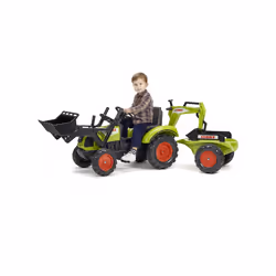 Falk Claas 2070Y jouet à bascule et à enfourcher Tracteur à conducteur porté