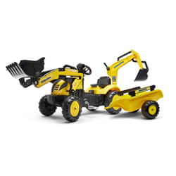 Falk Tractopelle À Pédales Komatsu