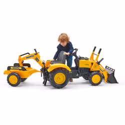 Falk 2086Y jouet à bascule et à enfourcher Excavateur à enfourcher
