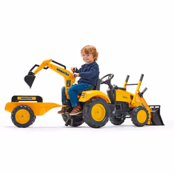 Falk 2086Y jouet à bascule et à enfourcher Excavateur à enfourcher - Vue supplémentaire 4
