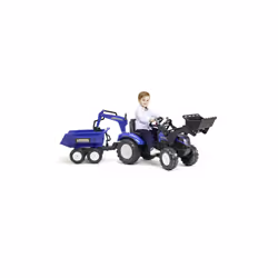 Falk New Holland 3090W jouet à bascule et à enfourcher Tracteur à conducteur porté