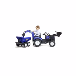 Falk New Holland 3090W jouet à bascule et à enfourcher Tracteur à conducteur porté - Vue supplémentaire 4