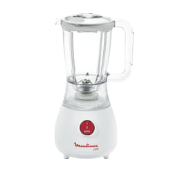 Moulinex Uno 1 L Mélangeur de table 350 W Blanc