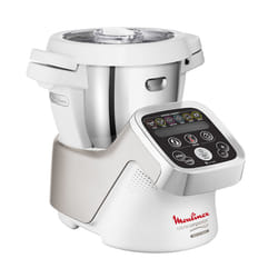 Moulinex Cuisine Companion robot de cuisine 1550 W 4,5 L Argent, Blanc